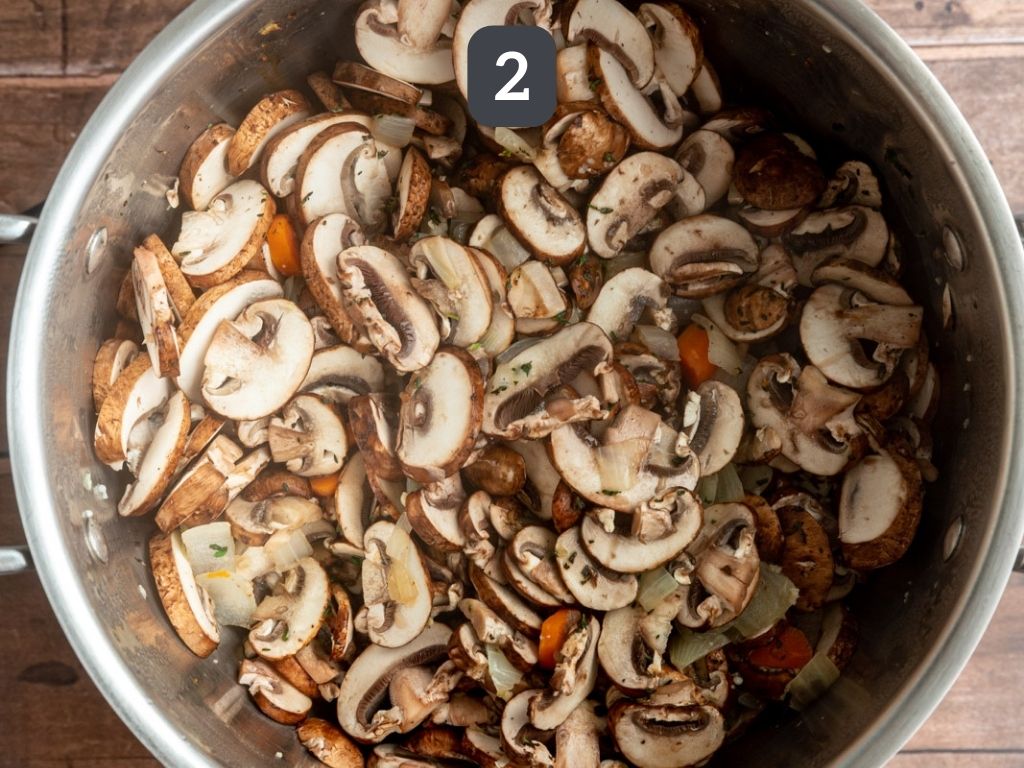 Vegan Cream of Mushroom Soup